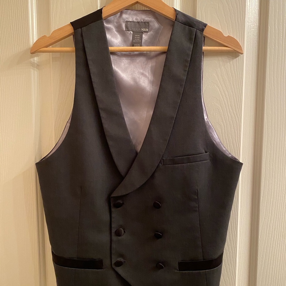 H&M Men’s Suit Vest Grey